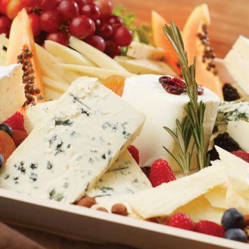 Gourmet cheese tray