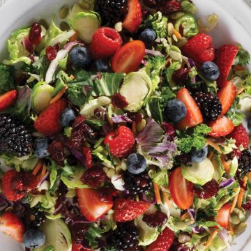 Super Berry Kale Salad